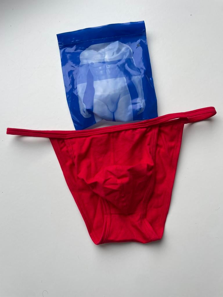 Joli nouveau tanga pour homme, Envoi, Rouge, Slip