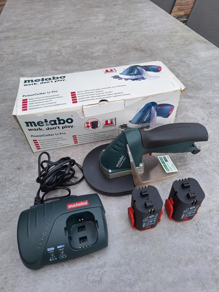 Accu tuinschaar Metabo, Enlèvement, Utilisé, Moins de 20 mm, Metabo
