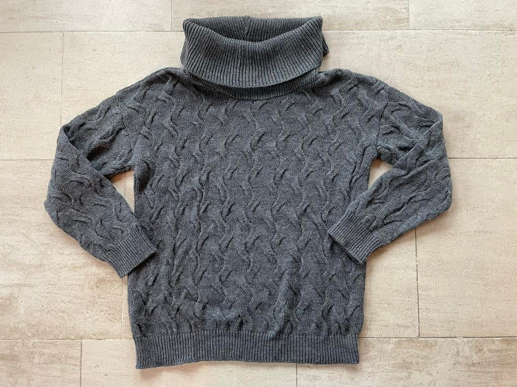 Nieuwe trui met kraag Lola & Liza maat L, Gris, Enlèvement ou Envoi, Lola & Liza, Taille 42/44 (L)