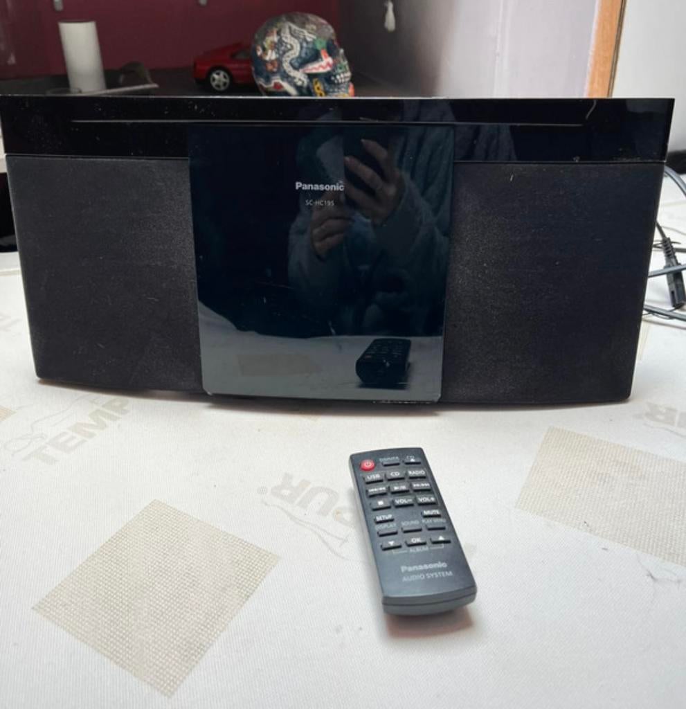 Micro chaîne Panasonic avec télécommande Très bon état •, Enlèvement ou Envoi, Comme neuf