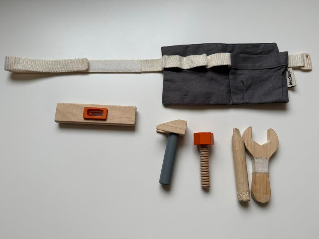 Plan Toys Gereedschapsriem - vanaf 3 jaar, Ophalen of Verzenden, Gebruikt, Overige typen