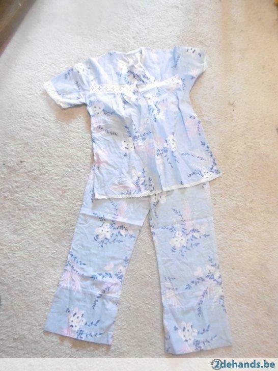 Zomer pyjama retro vintage Small, Kleding | Dames, Ondergoed en Lingerie, Nachtkleding, Ophalen of Verzenden