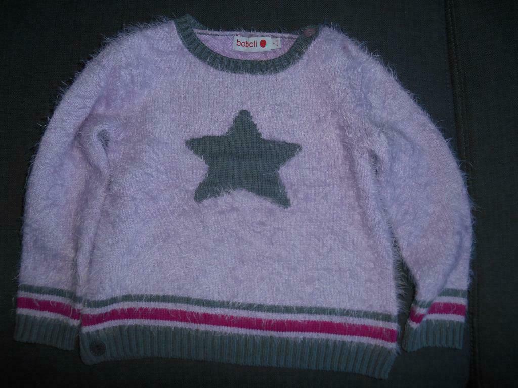 pull chaud Boboli taille 2 ans, Enlèvement ou Envoi, Pull ou Veste, Comme neuf, Boboli
