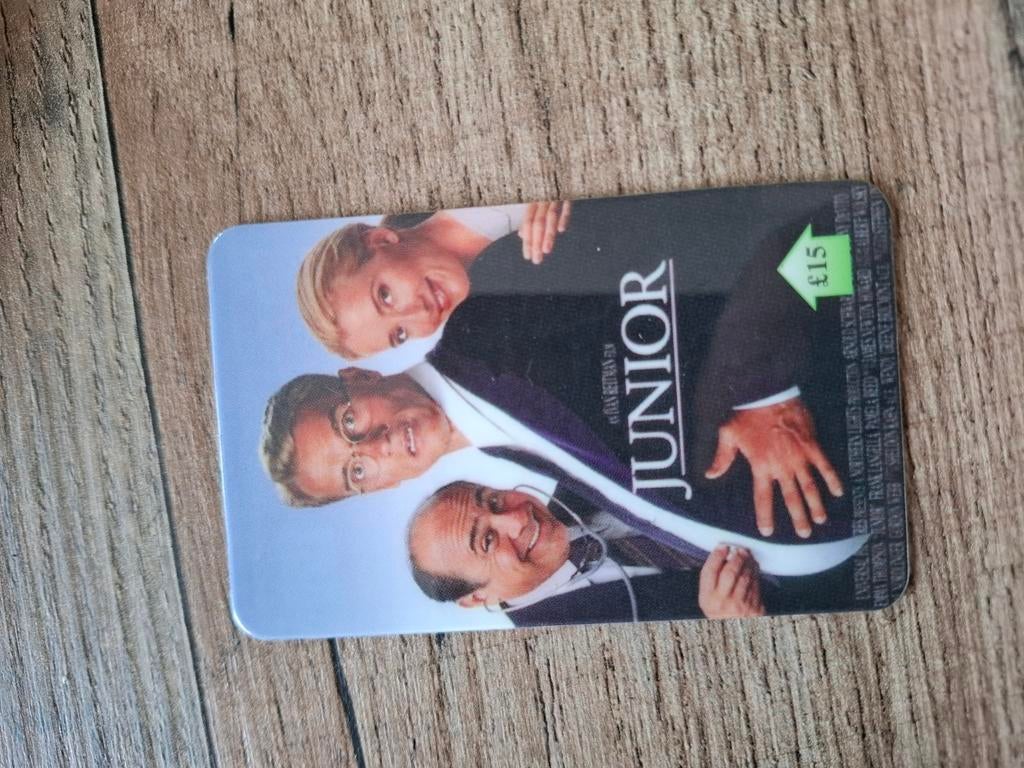 Telefoonkaarten Arnold Schwarzenegger, Verzenden