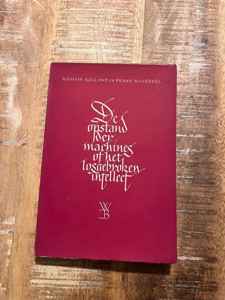 De opstand der Machines of het losgebroken intellect - Rolla, Livres, Cinéma, Tv & Médias, Utilisé, Spécifique au film, Enlèvement ou Envoi