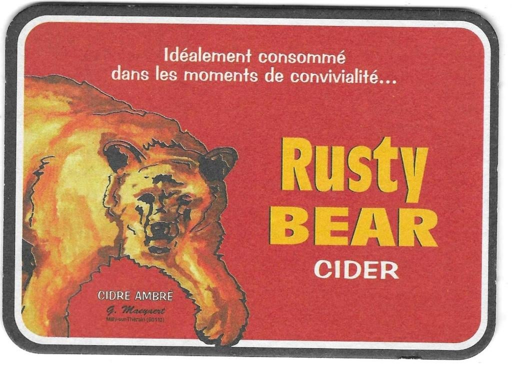 bierviltje 1st rusty beer cider, Verzamelen, Verzenden
