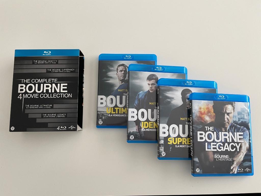 Blu-ray box The Complete Bourne Collection, Ophalen of Verzenden, Zo goed als nieuw, Boxset