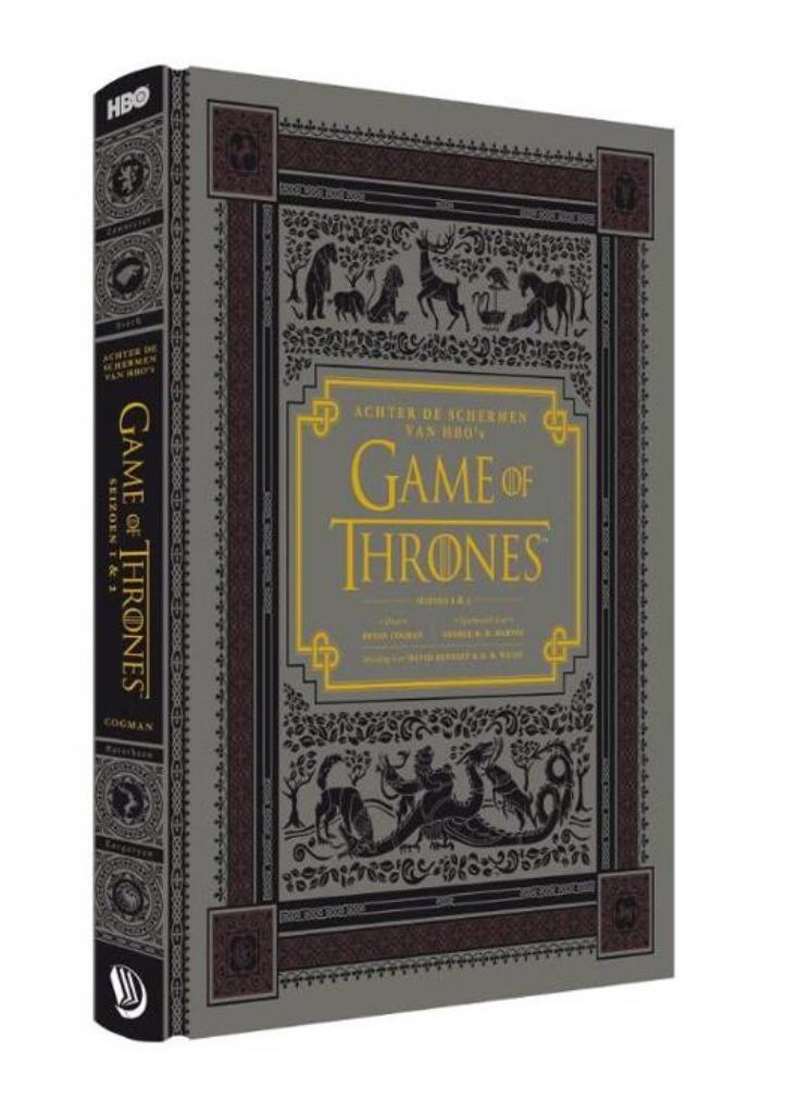 achter de schermen van hbo's game of thrones seizoen 1 - 2, Ophalen of Verzenden, Nieuw