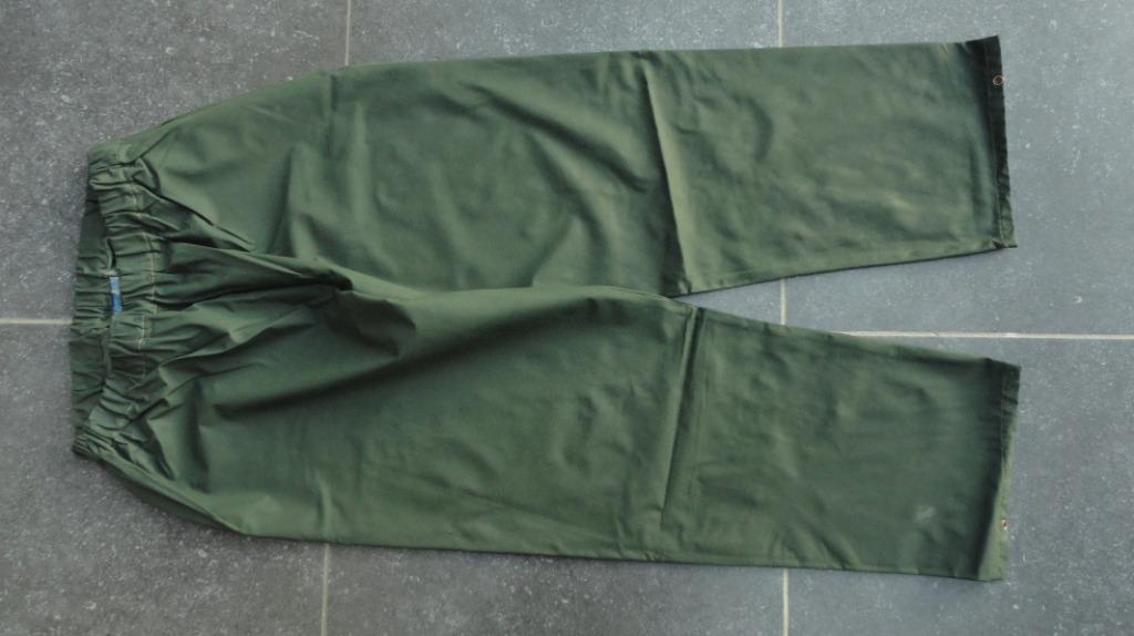 pantalon de pluie Sioen FLEXOTHANE vert (L), Caravanes & Camping, Vêtements de pluie, Enlèvement, Utilisé, Pantalon de pluie, Heren