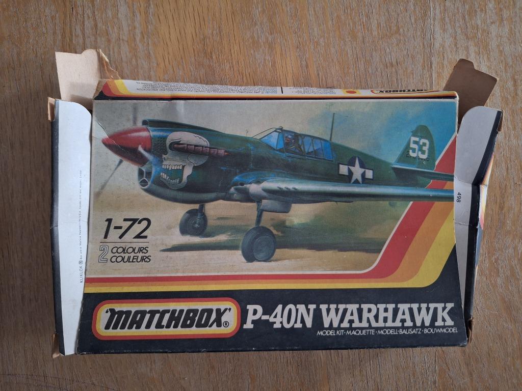 Matchbox P-40N Warhawk, Ophalen