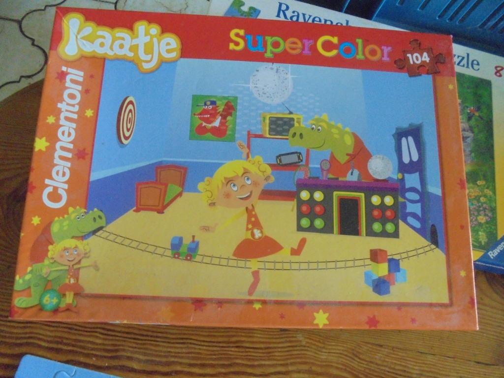 Kaatje puzzel, Kinderen en Baby's, Speelgoed | Kinderpuzzels, Ophalen of Verzenden, Zo goed als nieuw, 4 tot 6 jaar