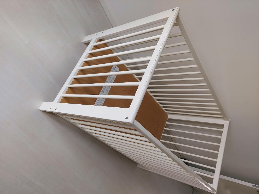 kinderbedje, Ophalen, Zo goed als nieuw, Minder dan 140 cm, Matras