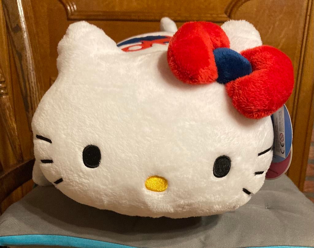 Hello Kitty kussen met klittenband., Kinderen en Baby's, Speelgoed | Knuffels en Pluche, Ophalen of Verzenden, Nieuw
