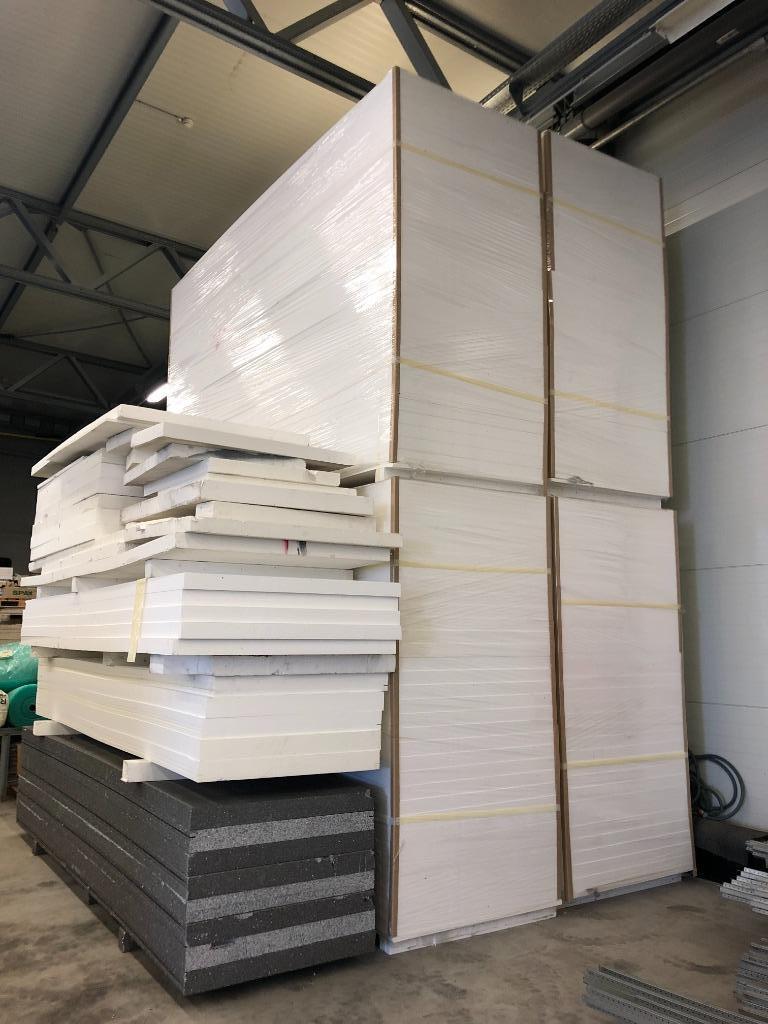 EPS Isolatie platen met hoge densiteit  piepschuim  Isomo, Ophalen, Nieuw, 15 m² of meer, Piepschuim (Tempex)