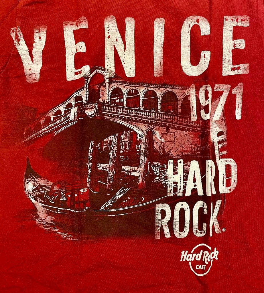 Origineel & prachtig t-shirt Hard Rock Cafe Venetie small, Ophalen, Nieuw, Kleding