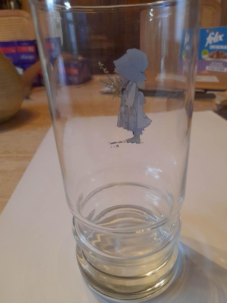 Verre avec « Holly Hobbie » dessus, Enlèvement ou Envoi, Utilisé, Verre à soda