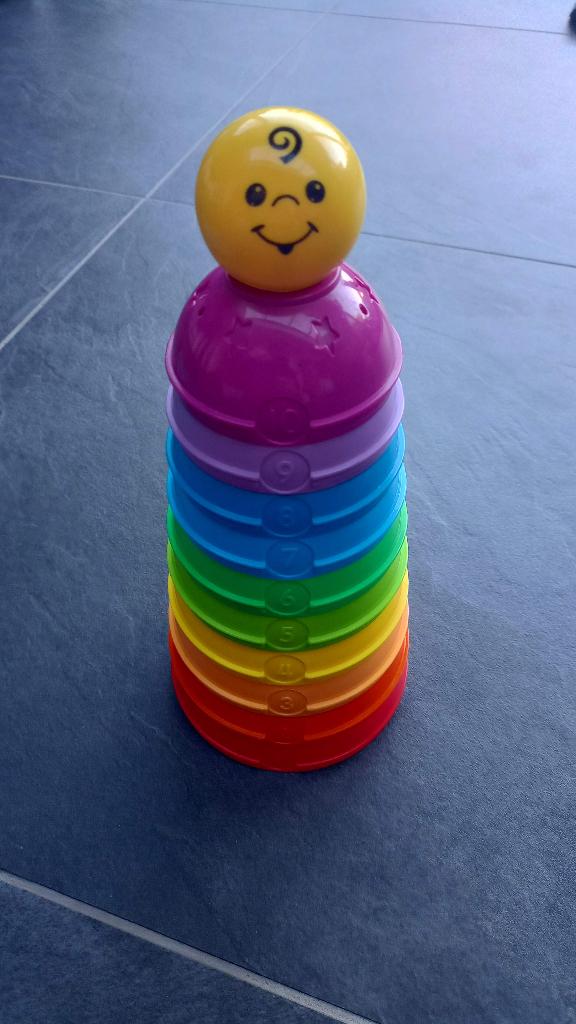 Fisher Price - Stapel- en rolbekertjes, Kinderen en Baby's, Ophalen, Zo goed als nieuw