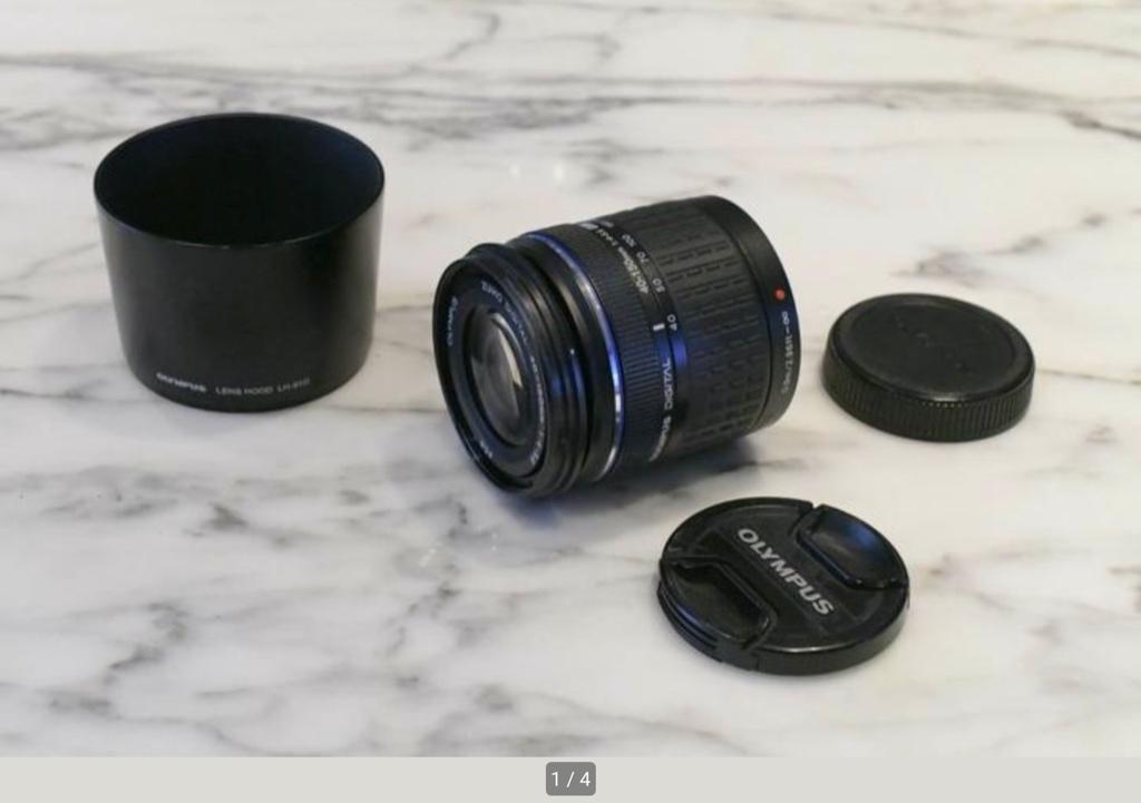 Olympus Digital 40-150mm/4-5.6 ED zoomlens, Ophalen of Verzenden, 1980 tot heden, Lens of Lenzen