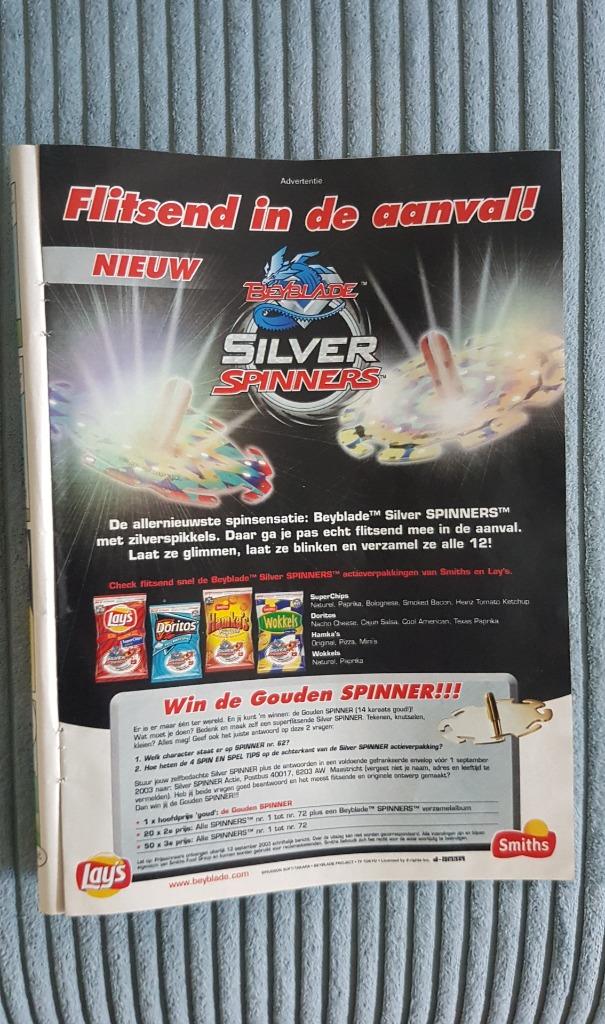 Beyblade Silver Spinner - Gold Spinner, objet de collection, Envoi, Olympique, Autres types