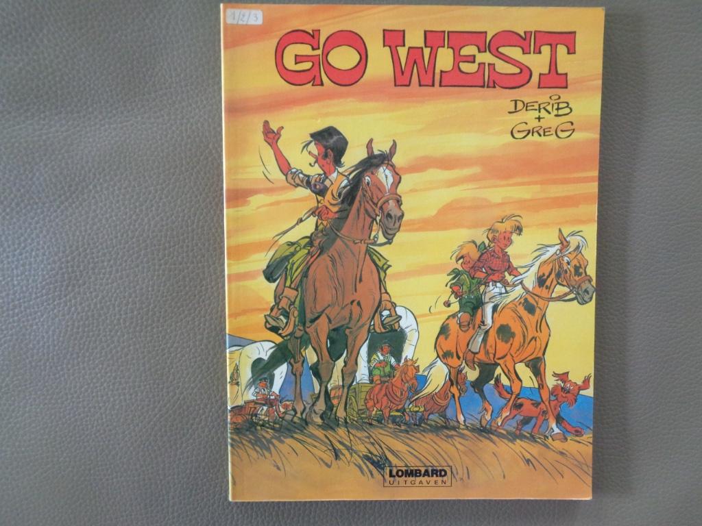Go West (Derib+Greg) - 1e druk 1979, Ophalen of Verzenden