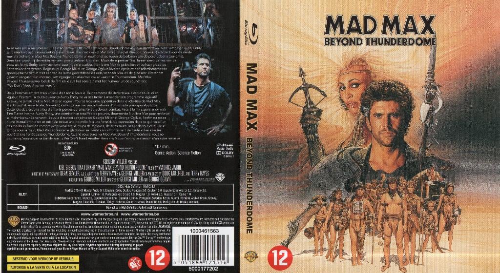 mad max au dela du dome du tonnerre (blu-ray) neuf, CD & DVD, Enlèvement ou Envoi, Comme neuf, Science-Fiction et Fantasy
