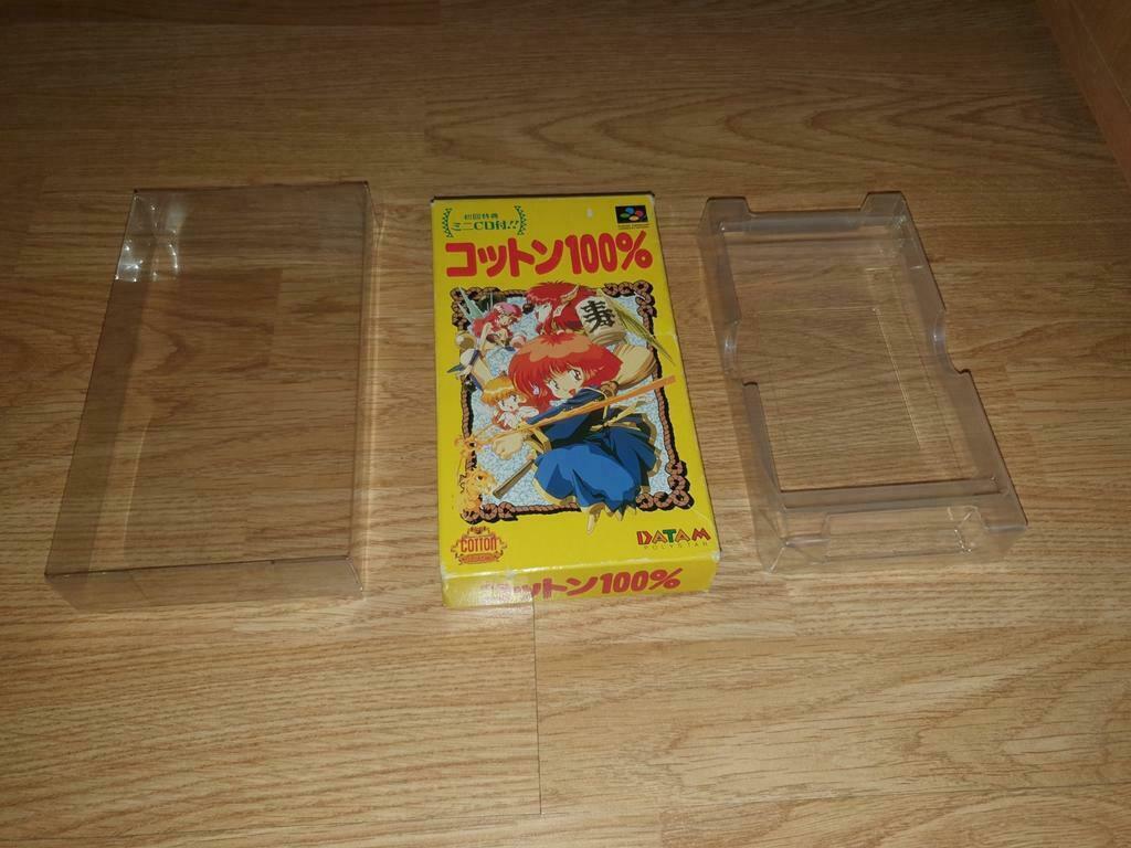 Cotton 100% SNES Super Famicom (Box only), Games en Spelcomputers, Verzenden, Gebruikt