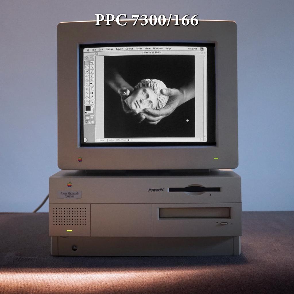REFURBISHED Power Macintosh 7300/166 – incl. BlueSCSI, Computers en Software, Vintage Computers, Ophalen of Verzenden, Apple