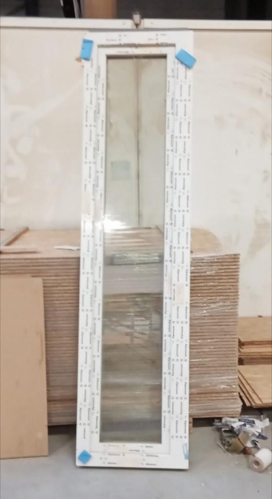 NIEUW PVC Raam Draai-Kiep - 525 x 2070 mm - HR++ Glas, Doe-het-zelf en Bouw, Ophalen