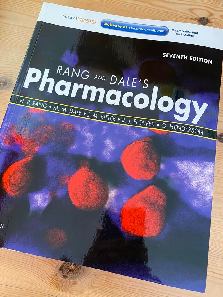 Rang and Dale’s Pharmacology, Ophalen, Zo goed als nieuw, Hoger Onderwijs, Rang and Dale