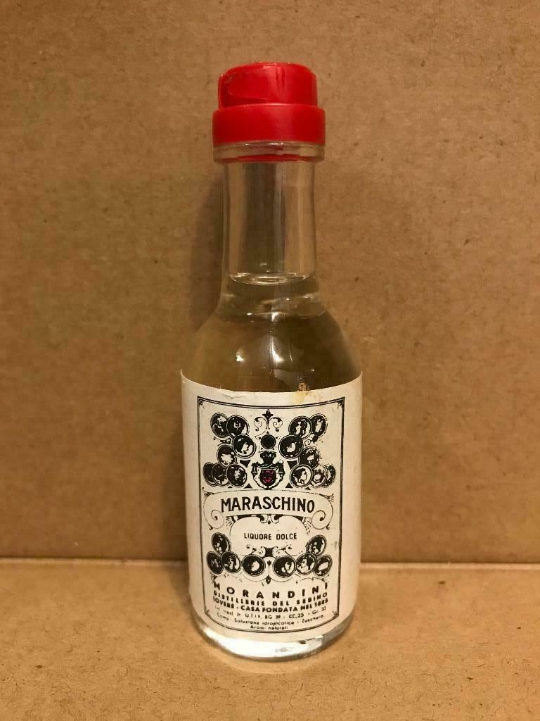 Maraschino - Morandini - Proefflesje alcohol - 25 cc, Overige typen, Zo goed als nieuw, Vol, Italië