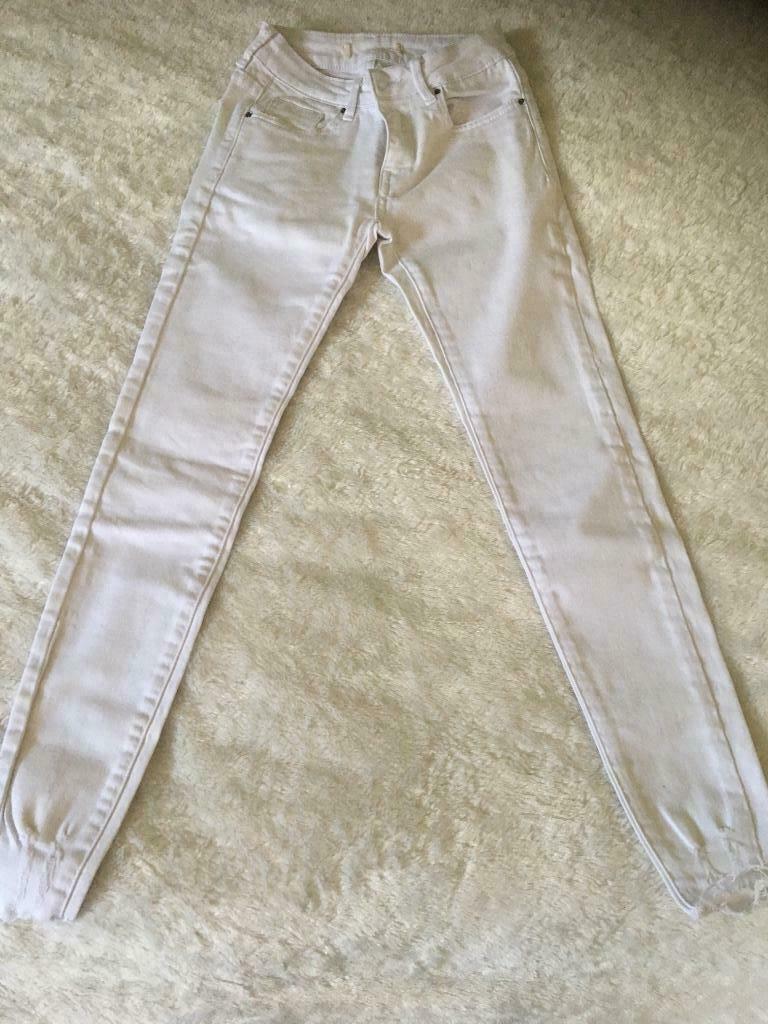 Witte jeans maat 34, Enlèvement, Blanc, Queen hearts, Comme neuf