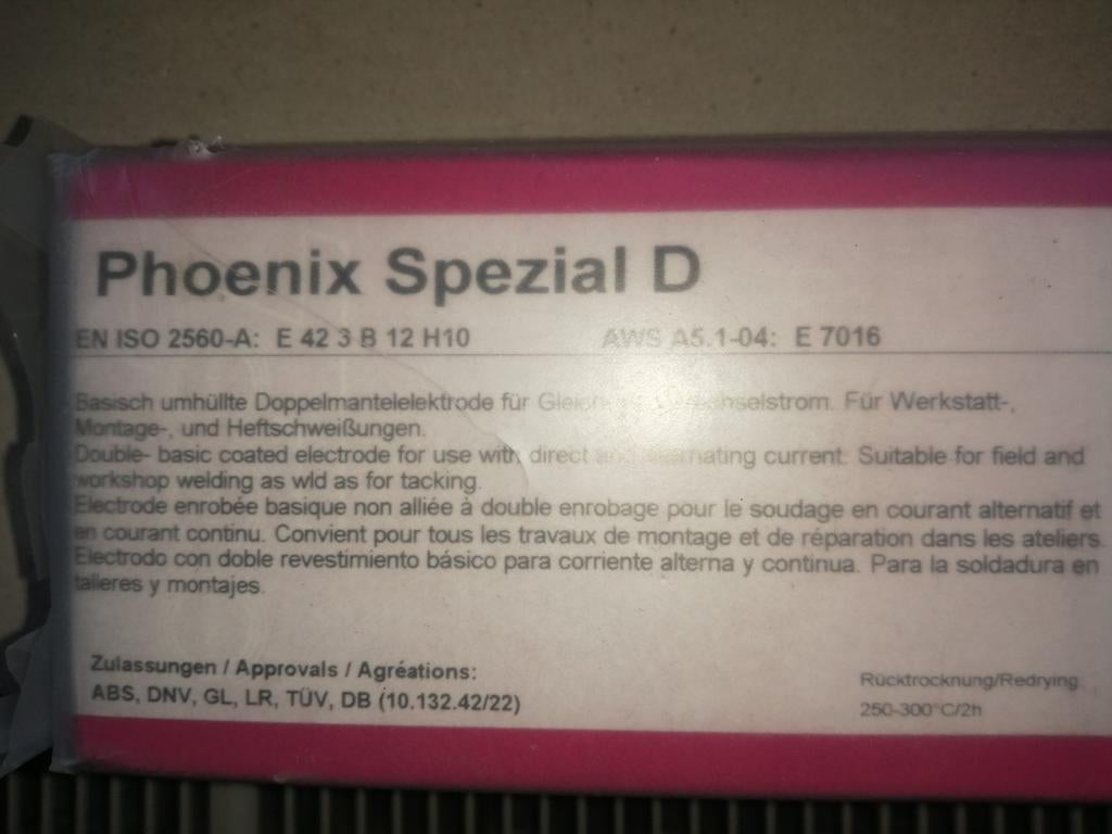 Laselektroden Phoenix spezial D, Doe-het-zelf en Bouw, Gereedschap | Lasapparaten, Ophalen of Verzenden, Nieuw