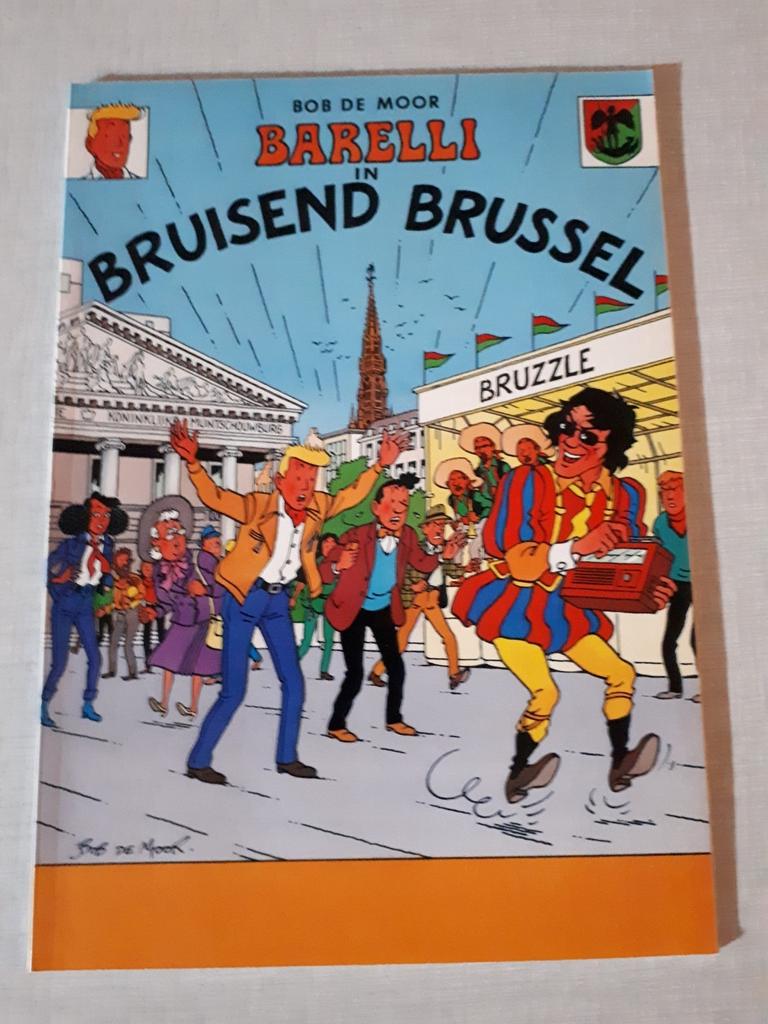 Barelli in Bruisend Brussel ( 1ste druk ), Eén stripboek, Bob De Moor, Ophalen of Verzenden, Zo goed als nieuw