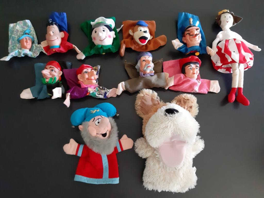 Handpoppen en vingerpoppen, Ophalen of Verzenden, Gebruikt