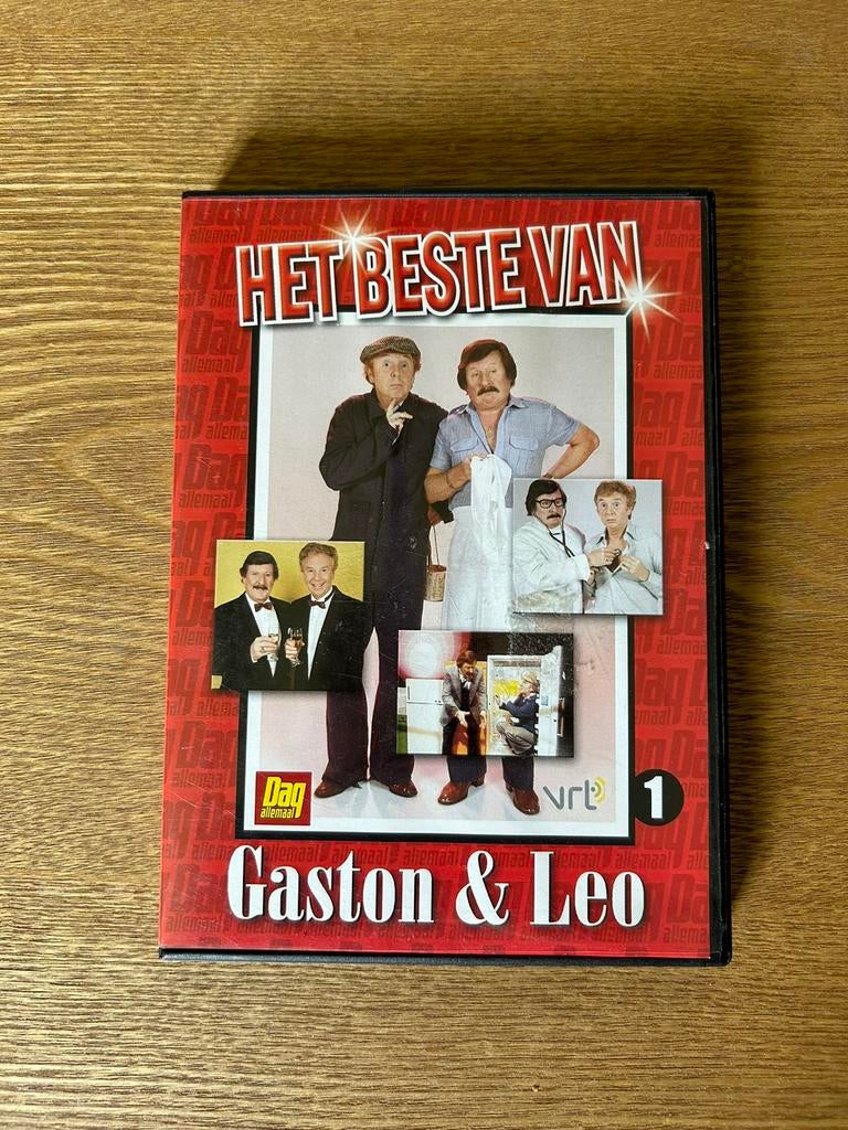 DVD Het beste van Gaston & Leo, Alle leeftijden, Ophalen of Verzenden, Zo goed als nieuw, Tv-programma of Sketches