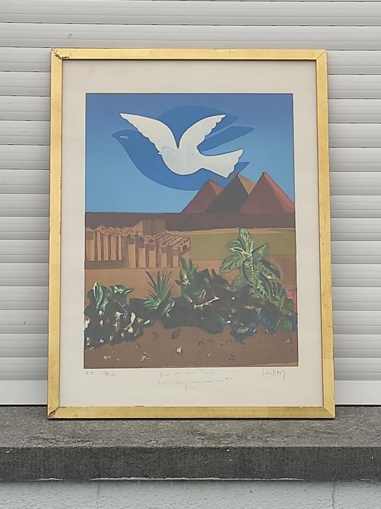 lithographie epreuve d artiste signe, Enlèvement ou Envoi
