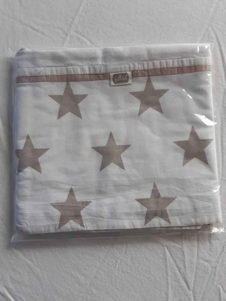 Mooi katoenen lakentje voor kinderbedje  jollein 154/112 cm, Ophalen, Zo goed als nieuw