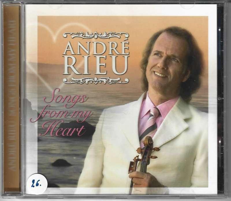 CD André Rieu - Songs from my heart, Enlèvement ou Envoi, Comme neuf