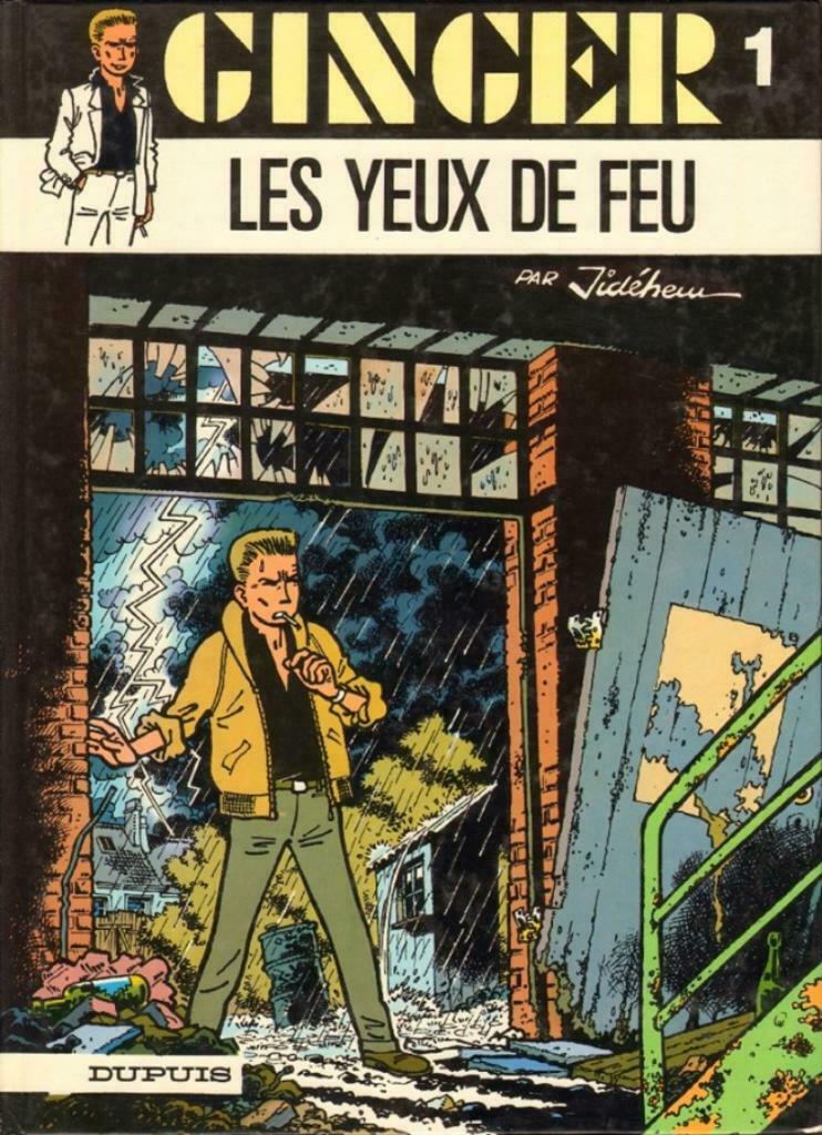 Ginger (Jidéhem),Les yeux de feu,Première édition, Livres, BD, Utilisé, Une BD, Enlèvement ou Envoi