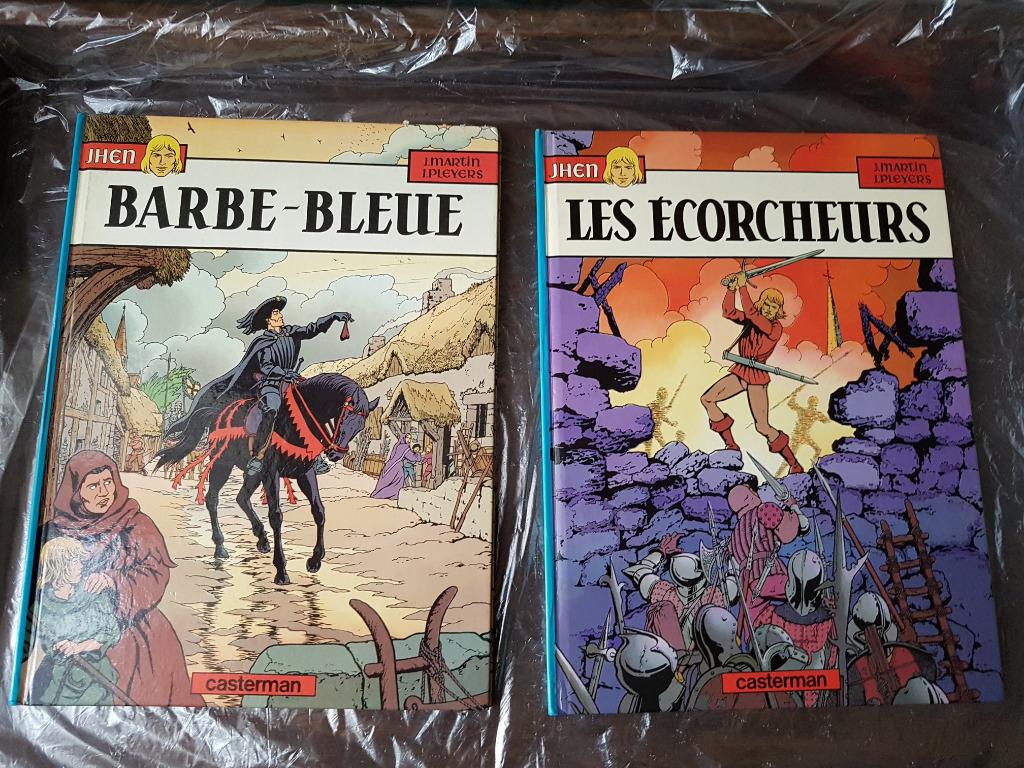 Lot de 5 tomes Jhen (J. Martin & J. Pleyers) dont 4 EO, Livres, Plusieurs BD, Enlèvement ou Envoi, Utilisé