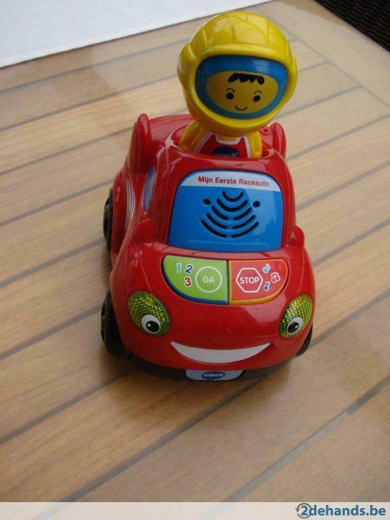 vtech raceauto, Kinderen en Baby's, Speelgoed |Speelgoedvoertuigen, Ophalen of Verzenden, Gebruikt