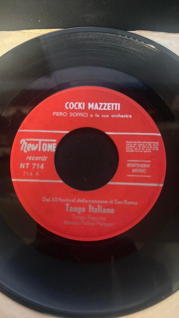 Cocki mazzetti, Ophalen, Gebruikt