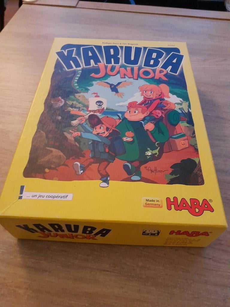 Karuba Junior - bordspel Haba, Ophalen of Verzenden