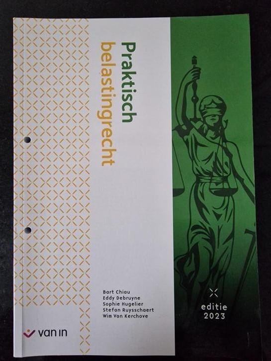 Praktisch belastingrecht 2023, Boeken, Ophalen of Verzenden, Zo goed als nieuw, Overige vakken