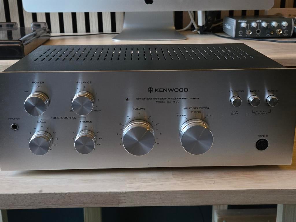 Kenwood KA-1500 Vintage versterker, Ophalen