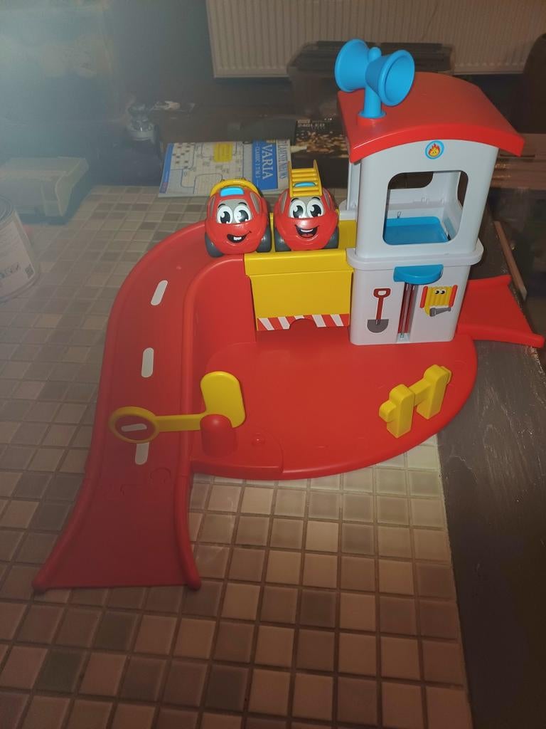 Garage smoby, Ophalen