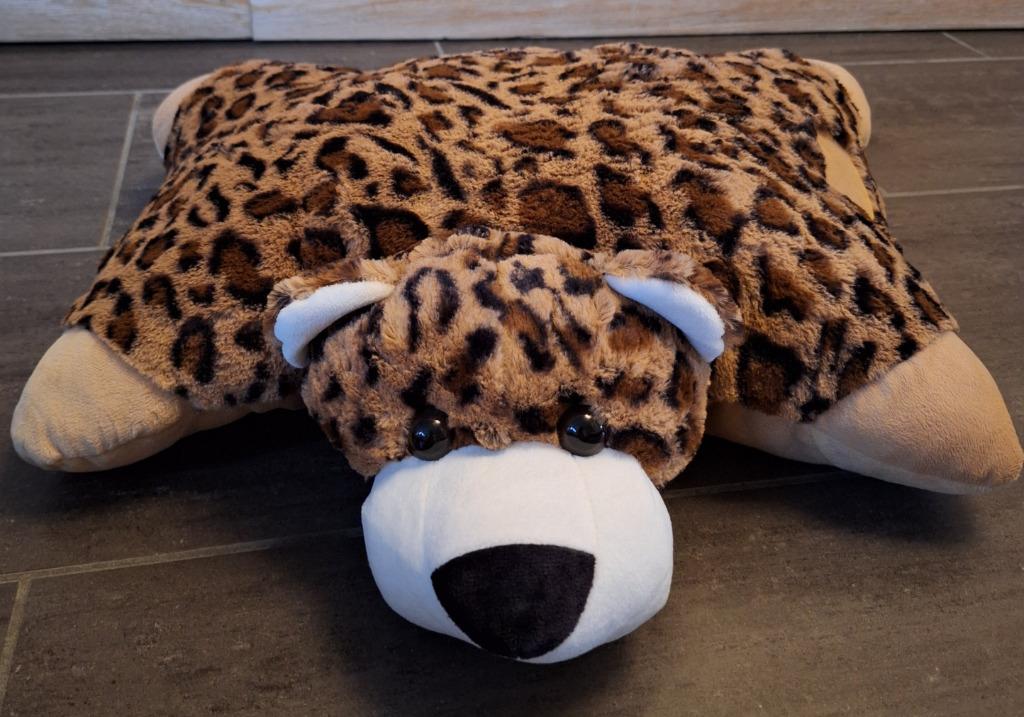 Knuffelkussen Luipaard - NIEUW, Overige merken, Overige karakters, Overige typen, Nieuw