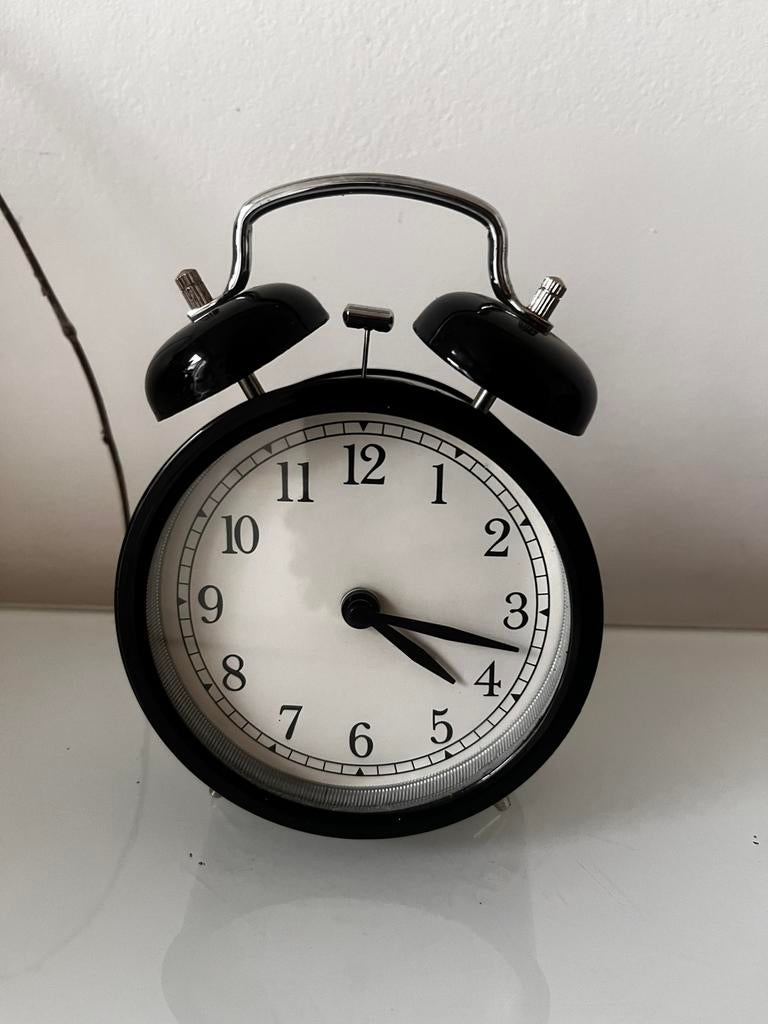 IKEA retro vintage wekker op batterijen., Ophalen of Verzenden