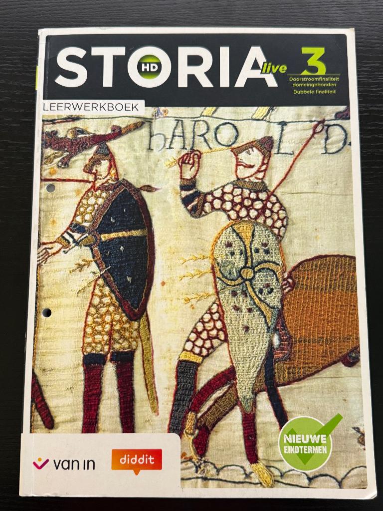 Storia HD live 3 D DG D/A leerwerkboek 1u, Ophalen, ASO, Geschiedenis, Zo goed als nieuw
