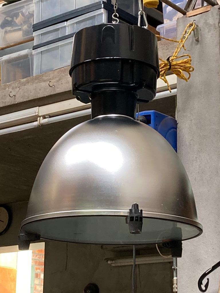 Verlichting Vintage Armatuur Industriële Hanglamp, Huis en Inrichting, Ophalen, 50 tot 75 cm, Zo goed als nieuw, Glas